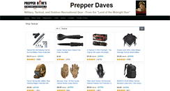 Desktop Screenshot of prepperdaves.com